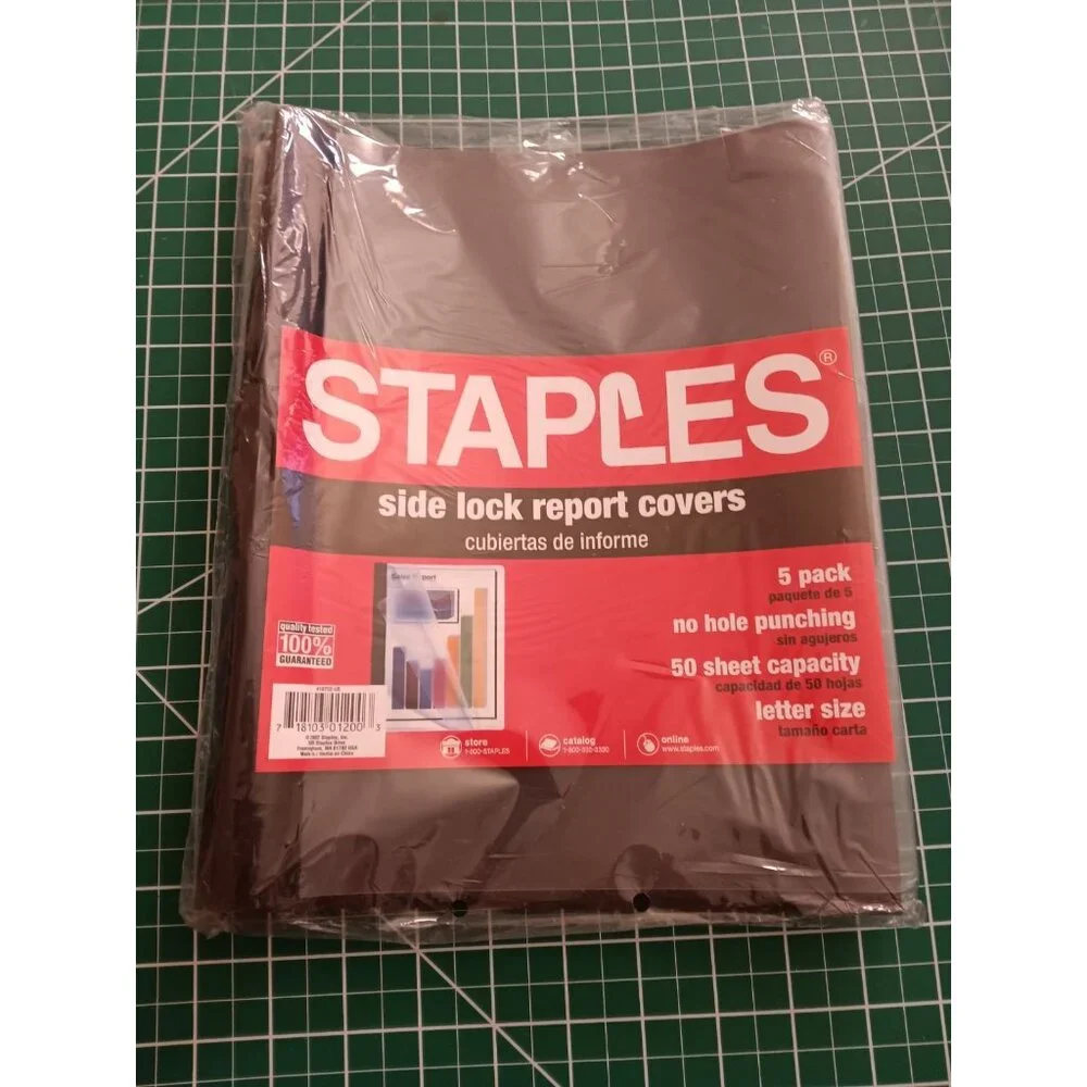 School Supplies Office Lot 2 Pocket Fastener Folders Side Lock Report Covers